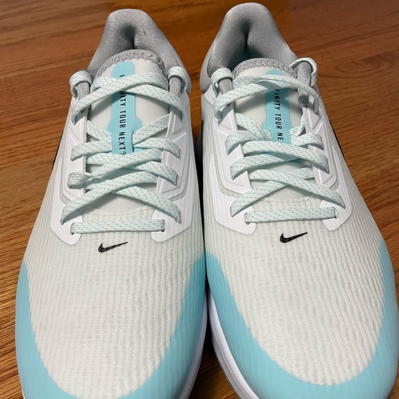 Size 9 Wide- Nike Air Zoom Infinity Tour NEXT% Wide White Copa 2022 DM8446-114. - Picture 4 of 12